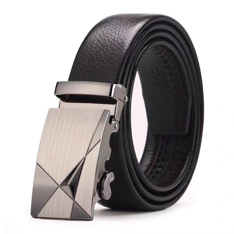 Leather Work Jeans - Cintura da Uomo Elegante in Vera