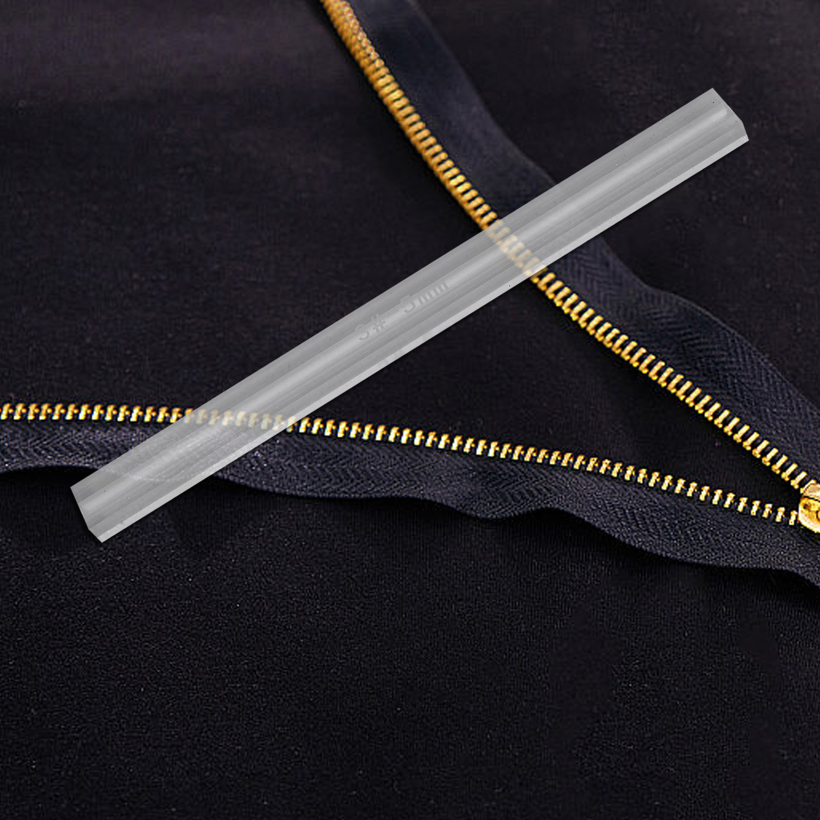 Leatherwork Ruler - Righello per Incollaggio Cerniere in Acrilico