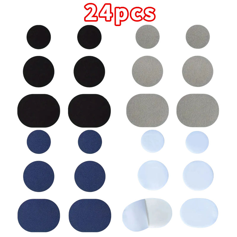 Leatherwork Kit - 24 Toppe Adesive per Riparazione Scarpe