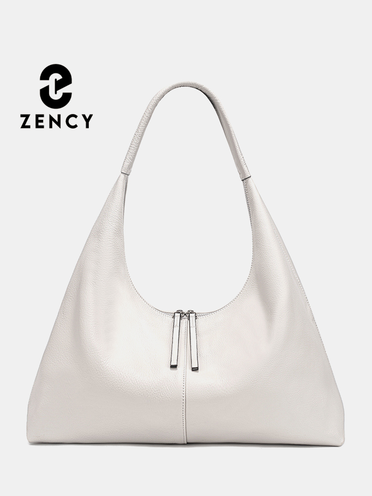 Leather Work Handbag - Zency Borsa tote di grande capacità