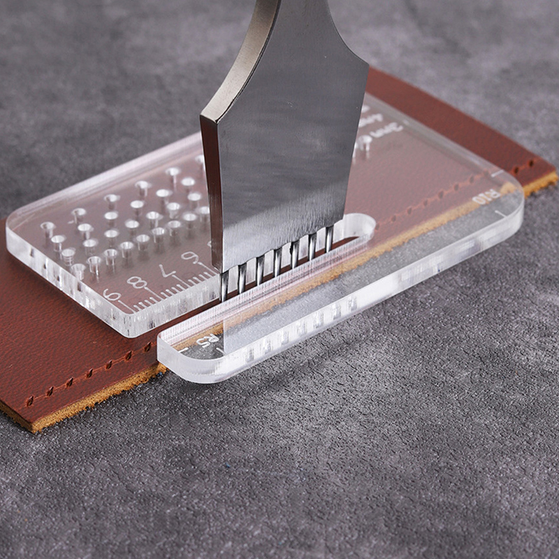 Leatherwork Ruler - Nuovo-1PC Strumento Manuale Ausiliario per Lavorazione