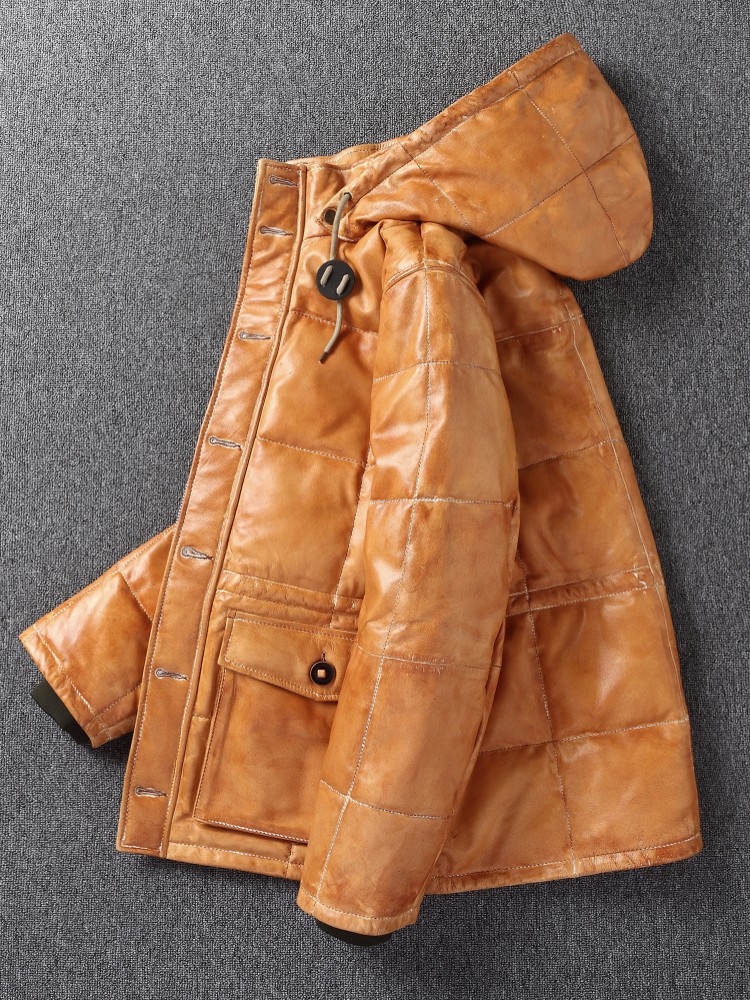 Giacca Invernale da Uomo in Ve - Leather Work Jacket With Hood recensione e prezzo