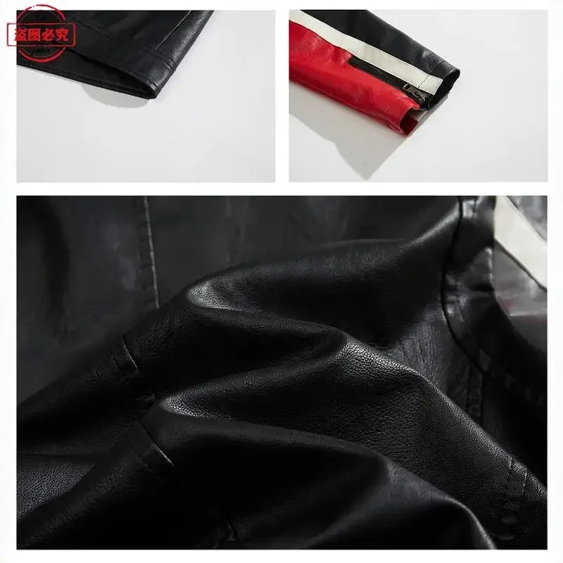 Giacca in Pelle PU con Logo 'R - Leather Work Jacket With Hood recensione e prezzo