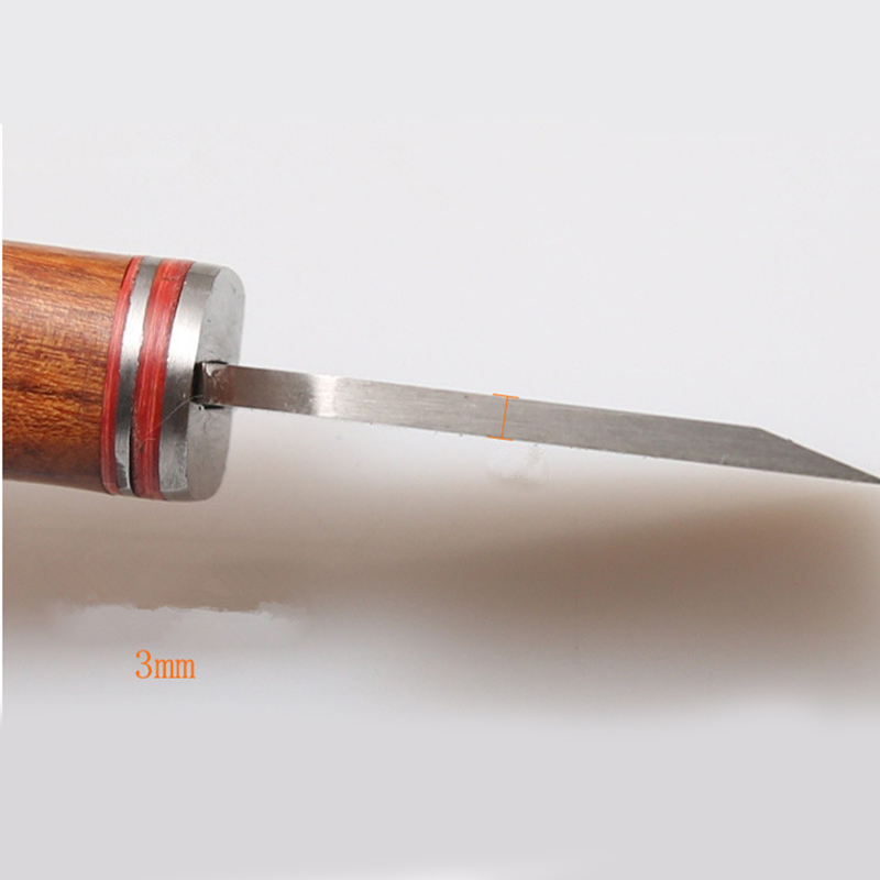 Lama larga 3 mm di spessore e  - Leatherwork Knife recensione e prezzo