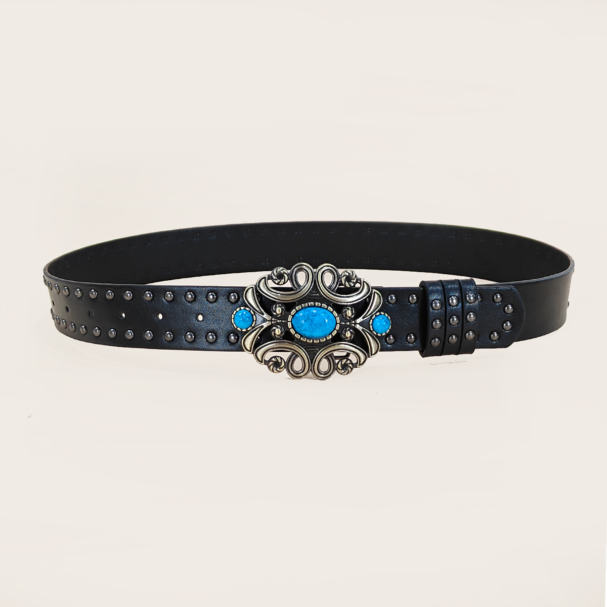 Cintura casual punk con rivett - Leather Work Jeans recensione e prezzo