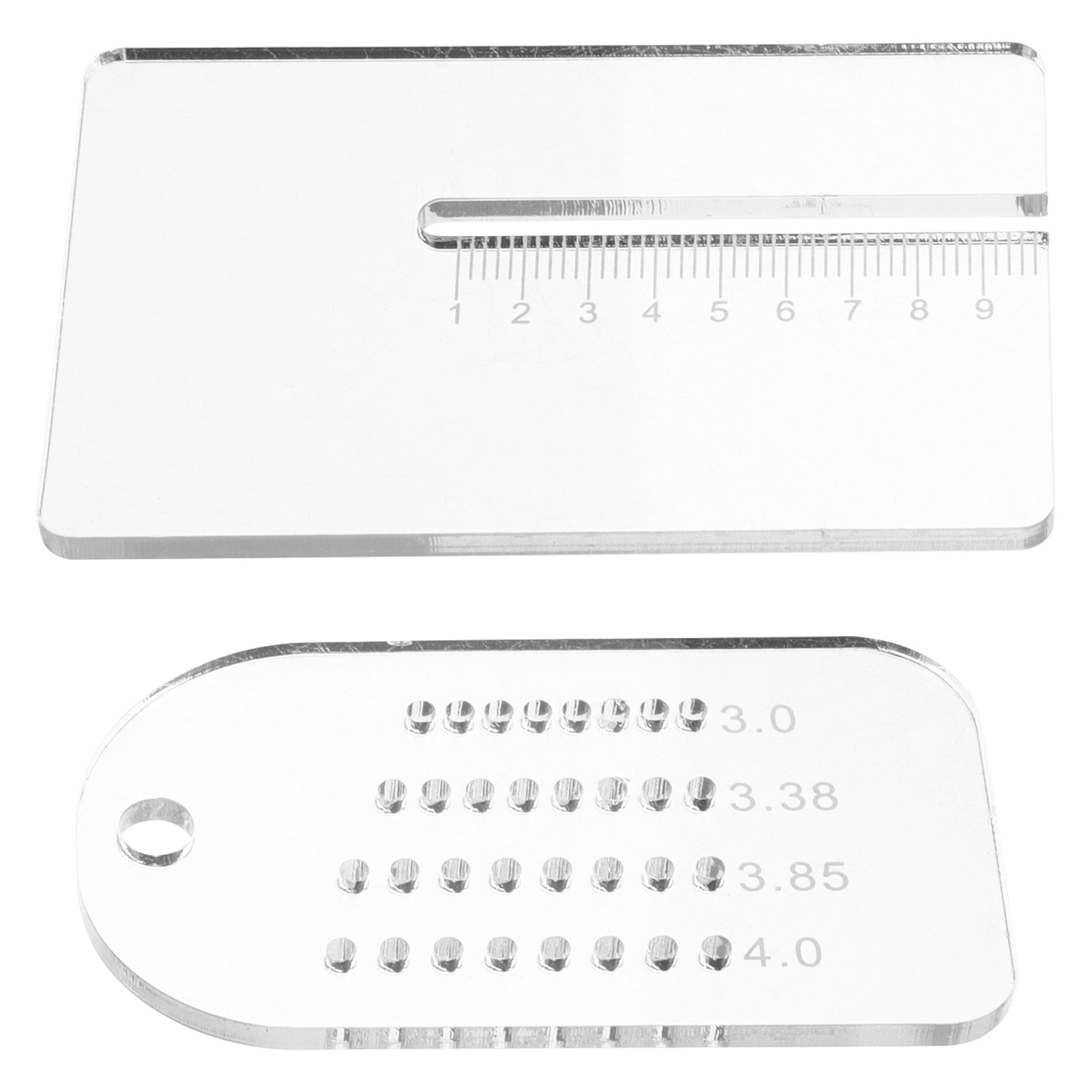 2 Pezzi Guida per Foratura, Ri - Leatherwork Ruler recensione e prezzo