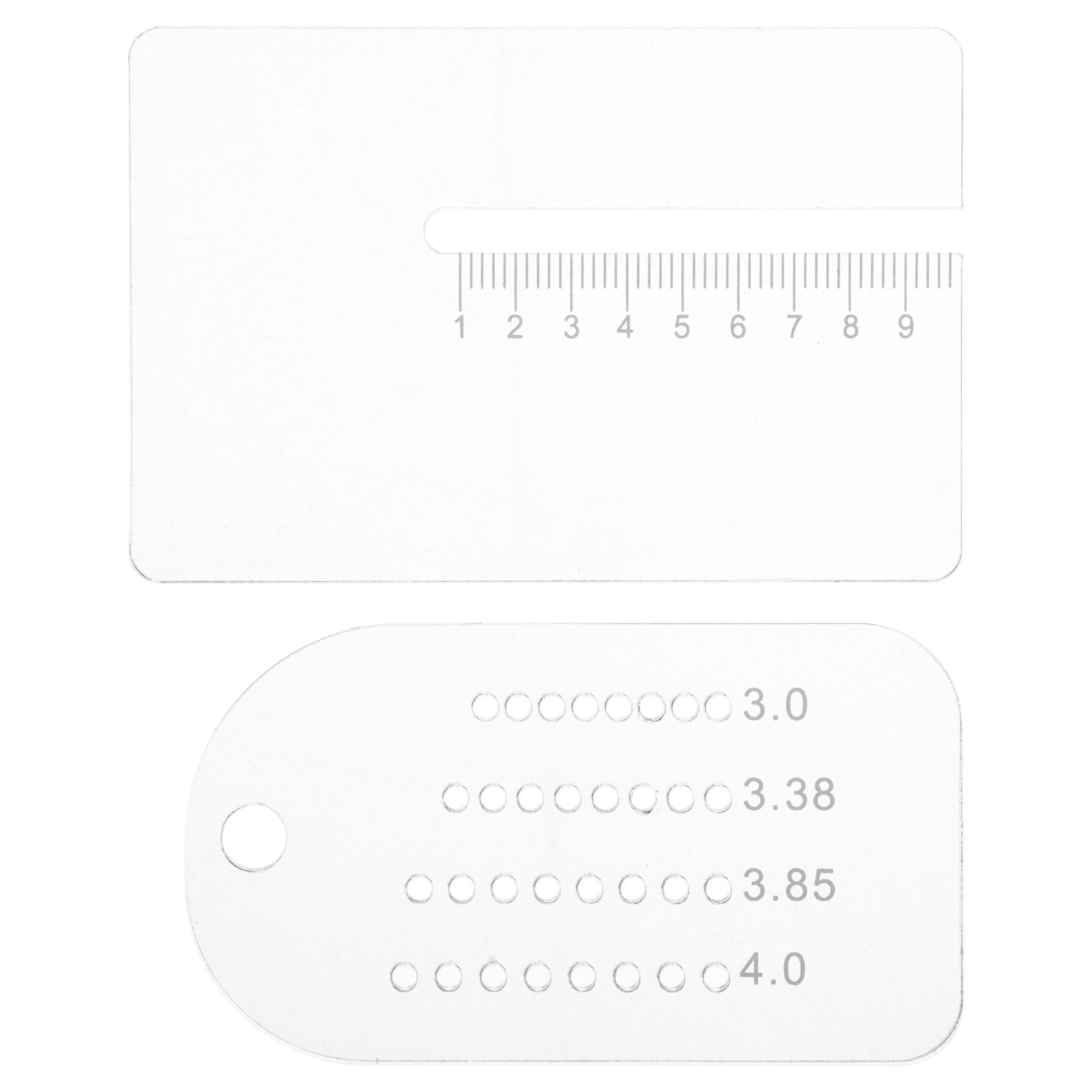 2 Pezzi Guida per Foratura, Ri - Leatherwork Ruler recensione e prezzo
