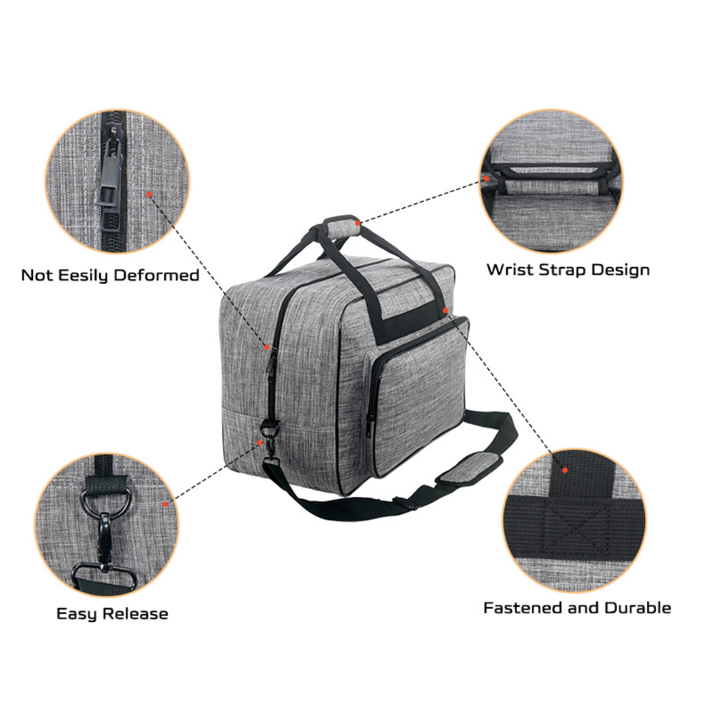 Borsa da trasporto per macchin - Waxed Thread Linen recensione e prezzo