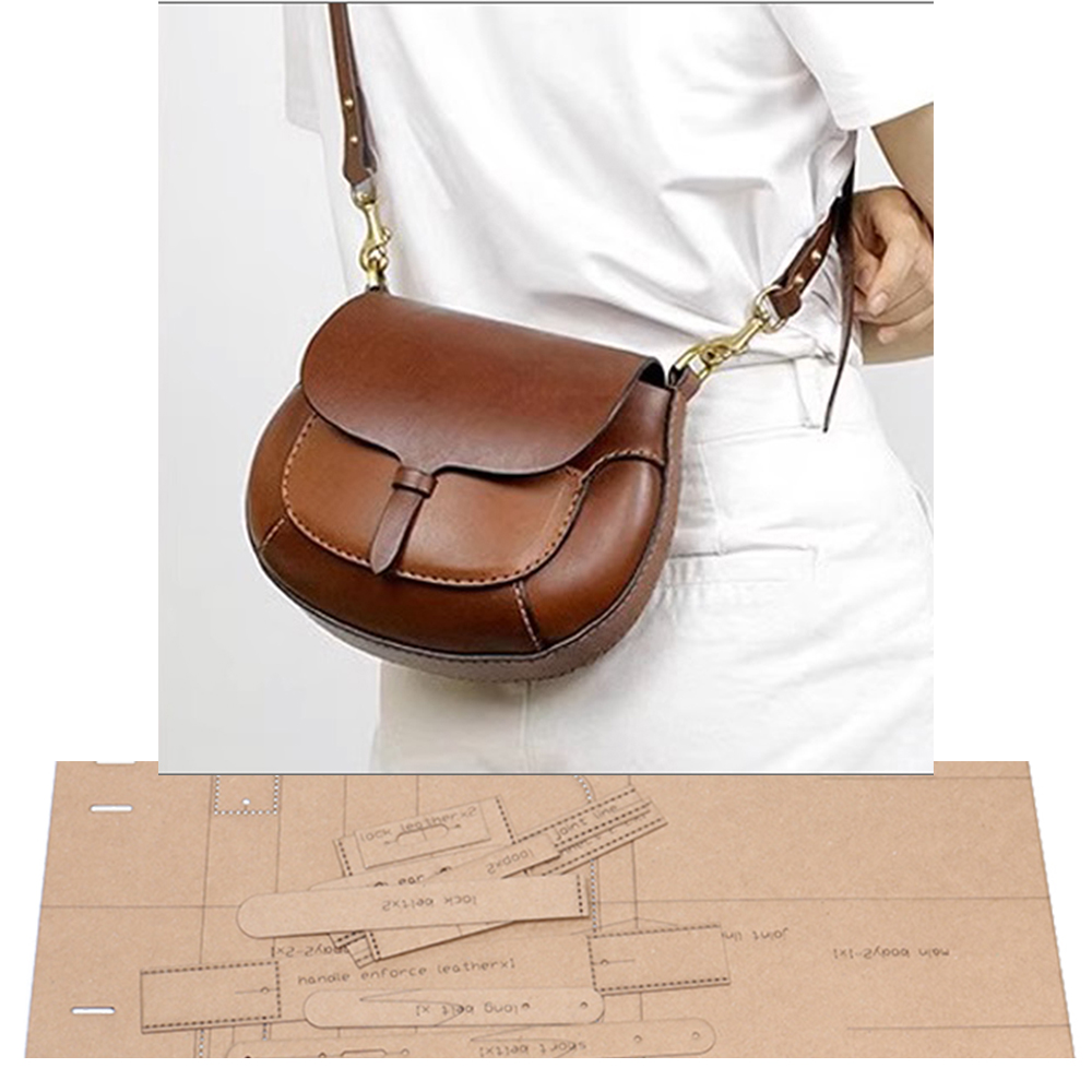 Borsa a tracolla da sella da d - Leatherwork Templates recensione e prezzo