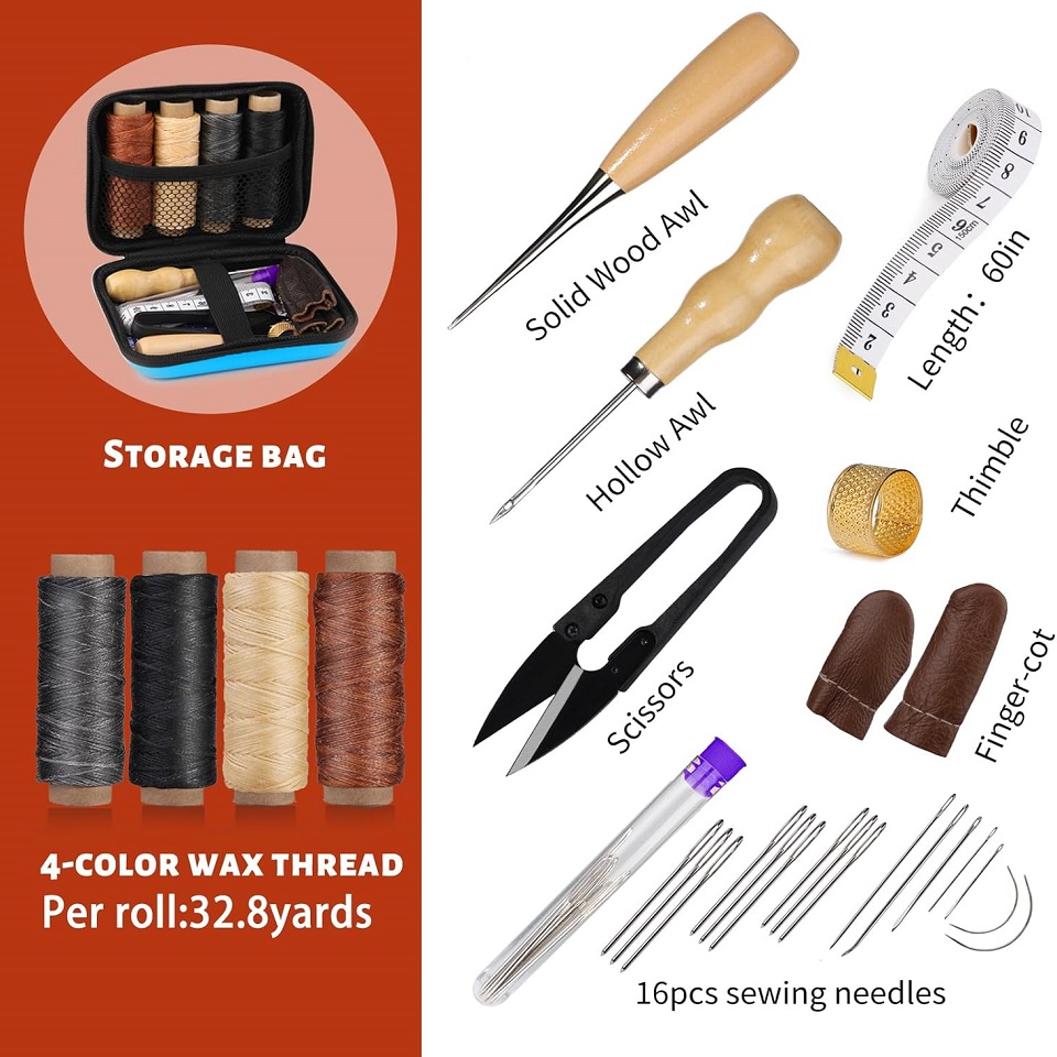 BUDDUR Kit di strumenti per cu - Leatherwork Kit recensione e prezzo