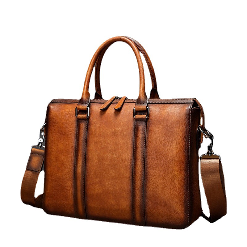 Borsa da lavoro in pelle di al - Leather Work Handbag recensione e prezzo