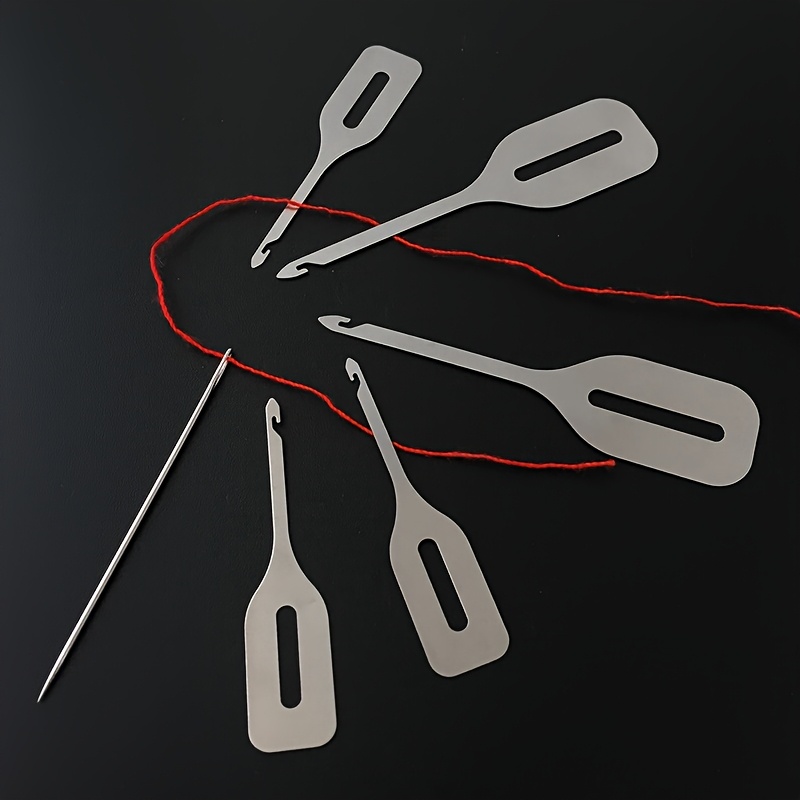 4 pezzi infila ago in acciaio  - Waxed Thread Linen recensione e prezzo