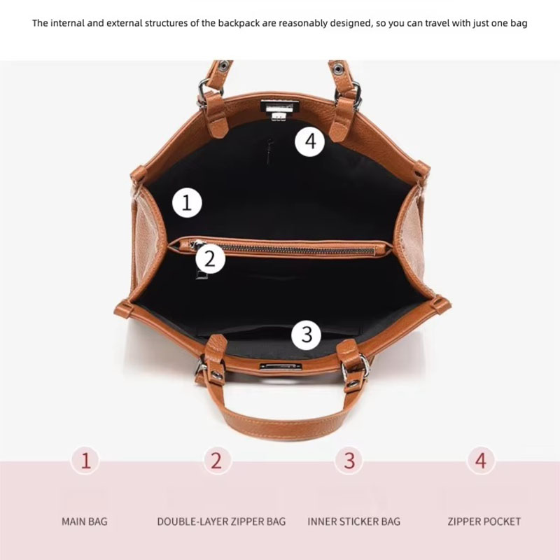 Borsa a Tracolla da Donna di G - Leather Work Handbag recensione e prezzo