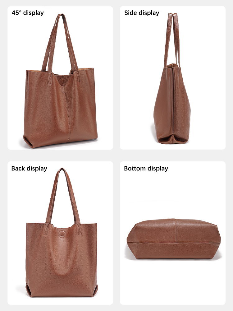 Borsa a Spalla Grande Capacità - Leather Work Handbag recensione e prezzo