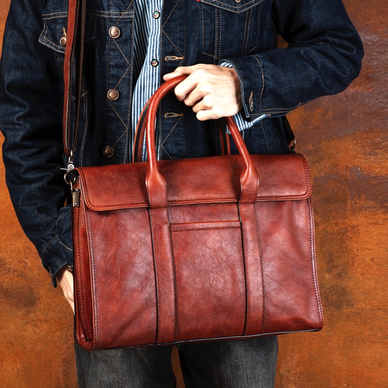 Borsa a mano in pelle conciata - Leather Work Handbag recensione e prezzo