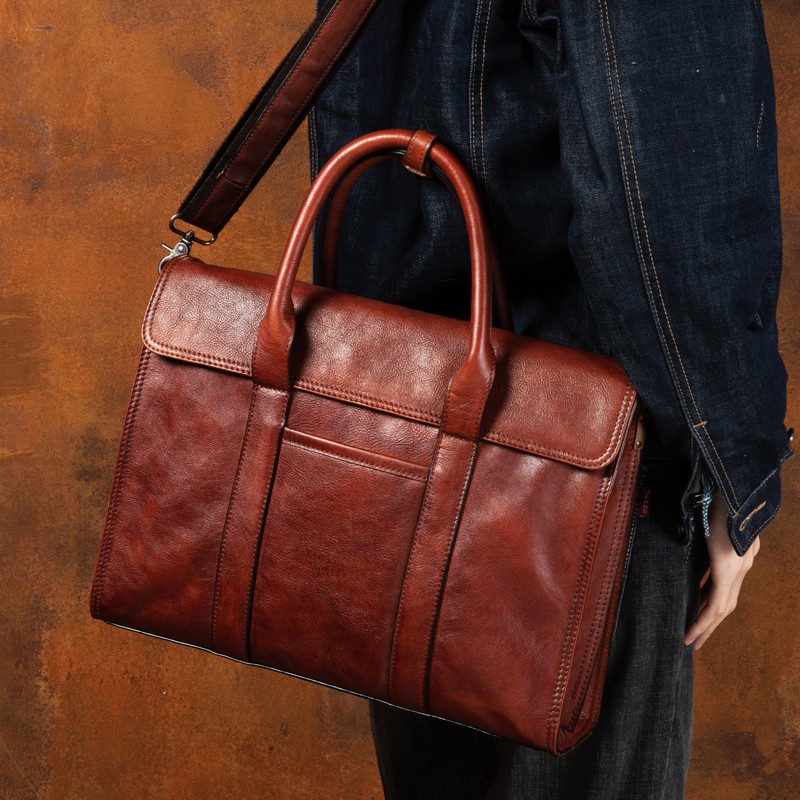 Borsa a mano in pelle conciata - Leather Work Handbag recensione e prezzo