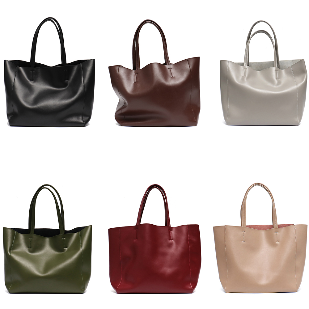 Borsa tote grande minimalista  - Leather Work Handbag recensione e prezzo