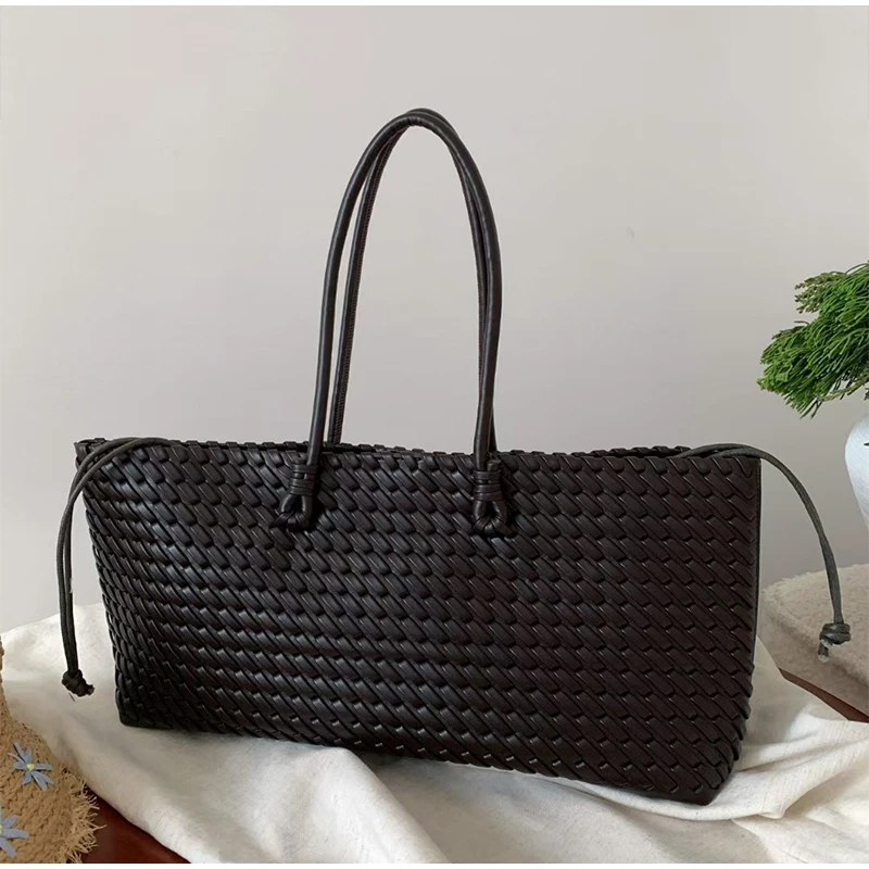 Borsa tote di lusso in PU intr - Leather Work Handbag recensione e prezzo