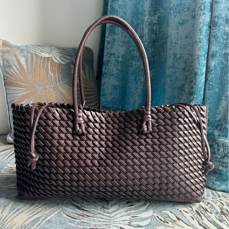 Borsa tote di lusso in PU intr - Leather Work Handbag recensione e prezzo