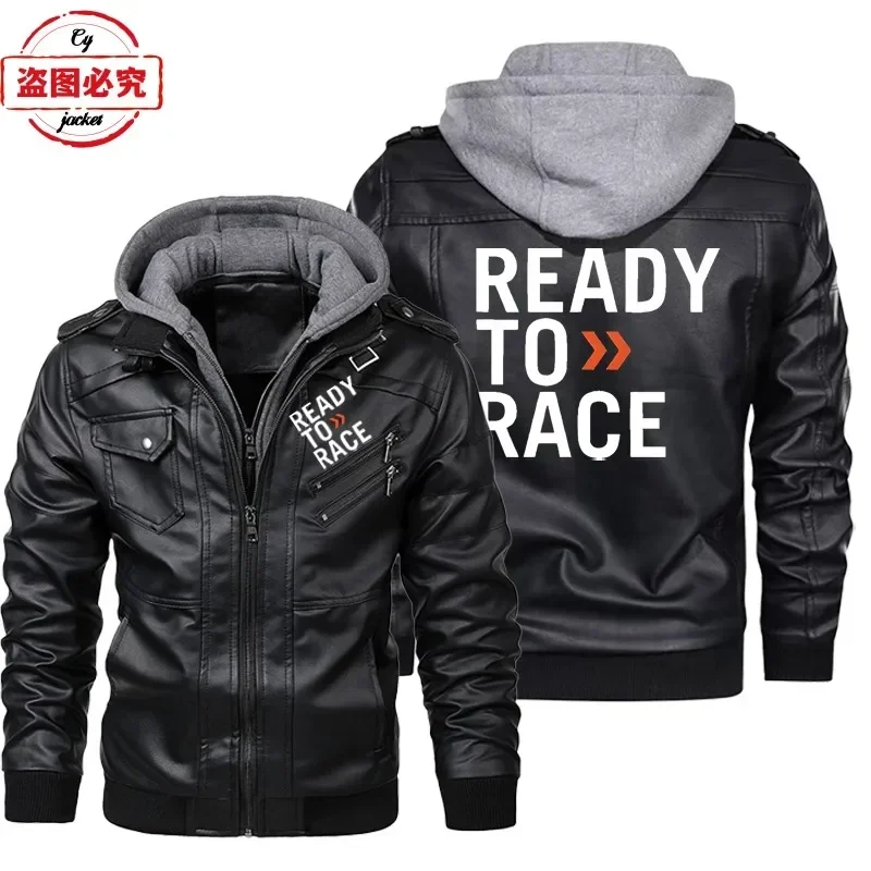 Giacca in Pelle PU con Logo 'R - Leather Work Jacket With Hood recensione e prezzo