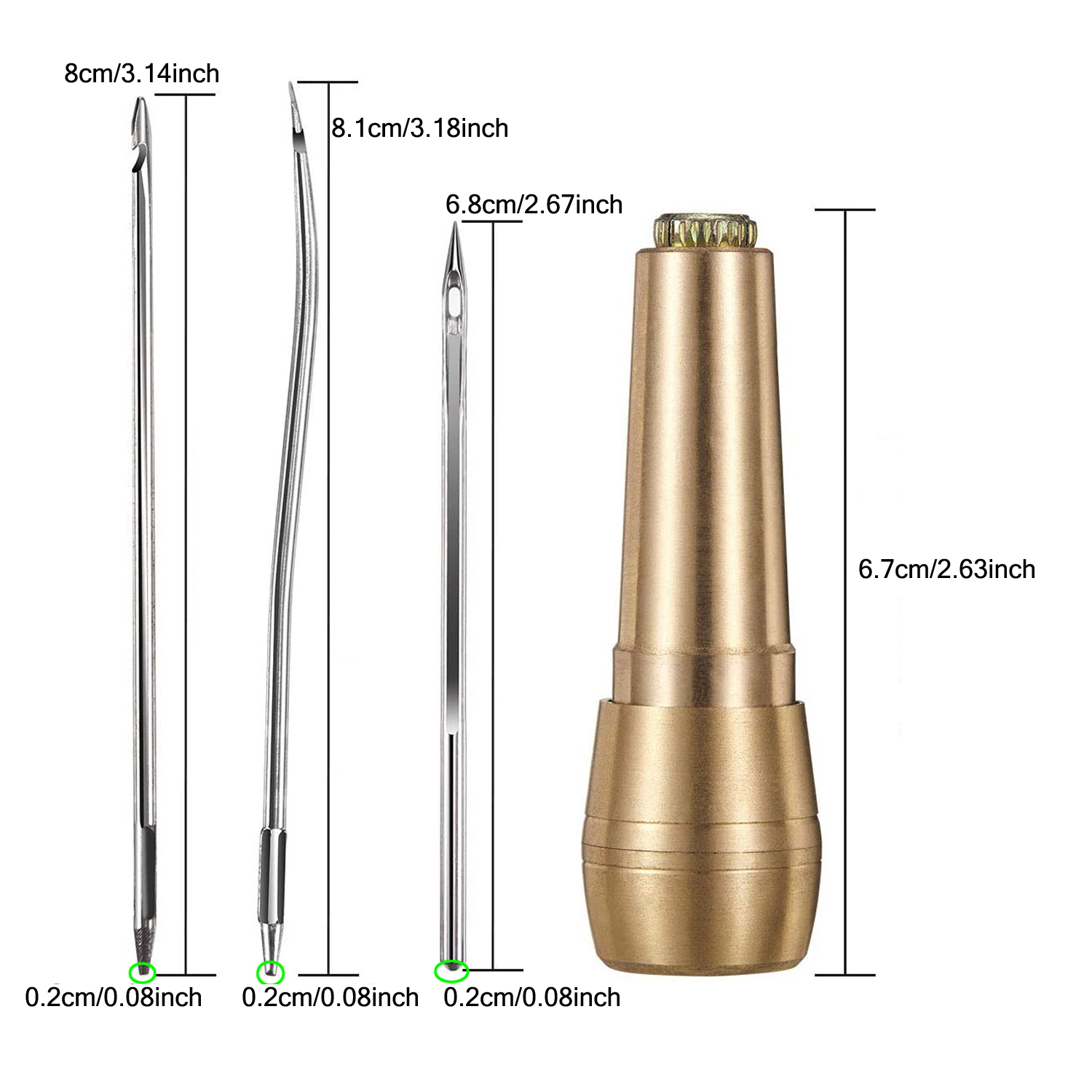 Kit da cucito in pelle Ago per - Leatherwork Kit recensione e prezzo