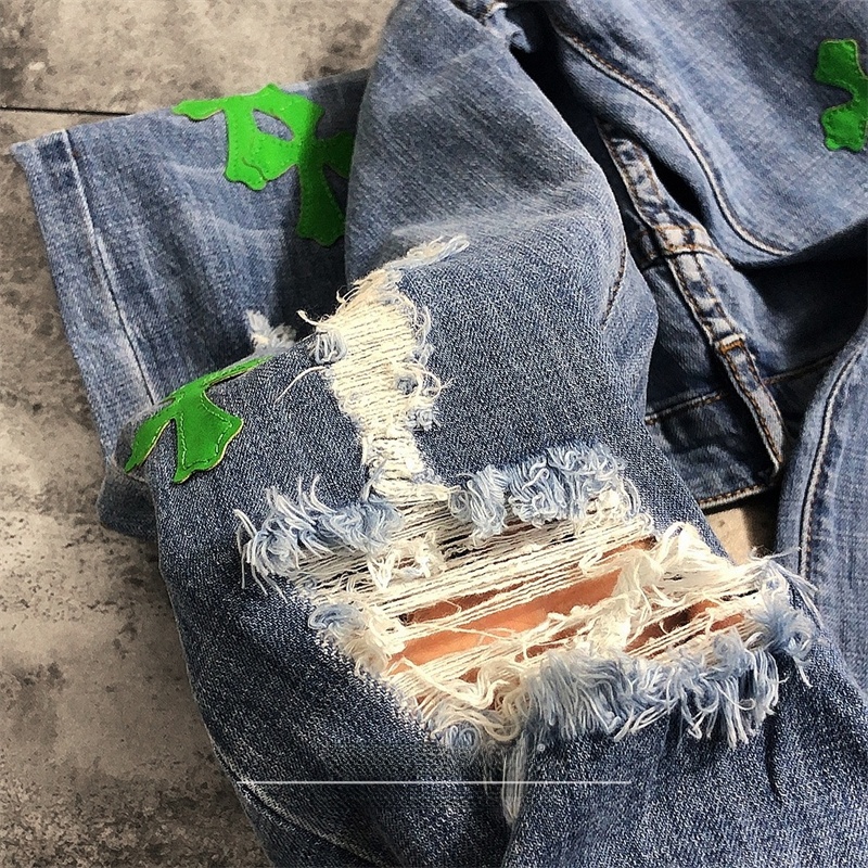 Jeans Strappati Street Style c - Leather Work Jeans recensione e prezzo