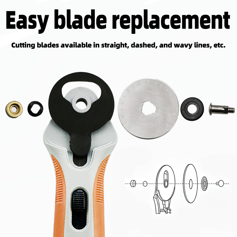 Taglierina Rotante da 45mm, Co - Leatherwork Knife recensione e prezzo