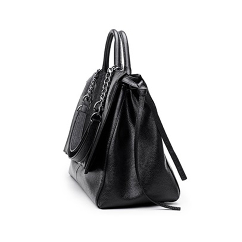 Elegante borsa tote con cernie - Leather Work Handbag recensione e prezzo