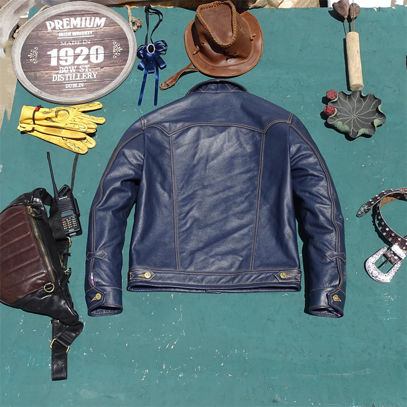   Giacca in Vera Pelle Knight, - Leather Work Jeans recensione e prezzo