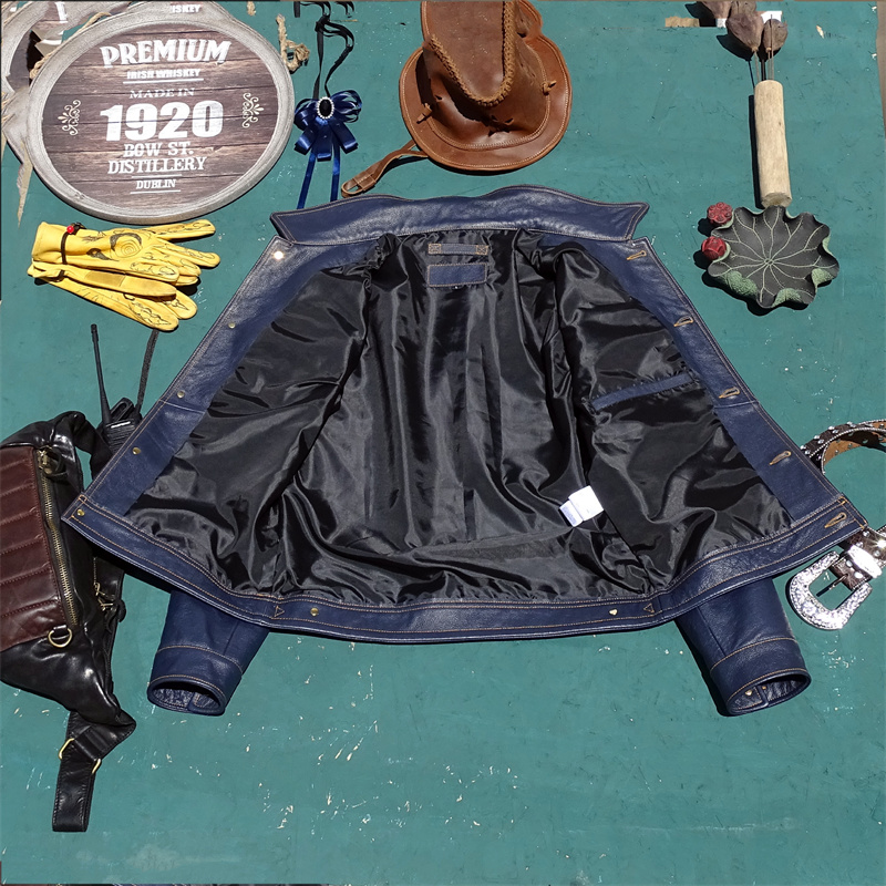   Giacca in Vera Pelle Knight, - Leather Work Jeans recensione e prezzo