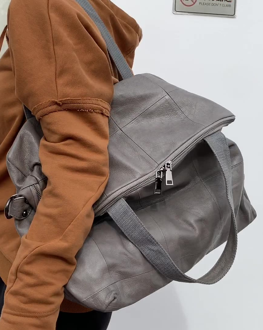 Borsa tote di grande capacità  - Leather Work Handbag recensione e prezzo