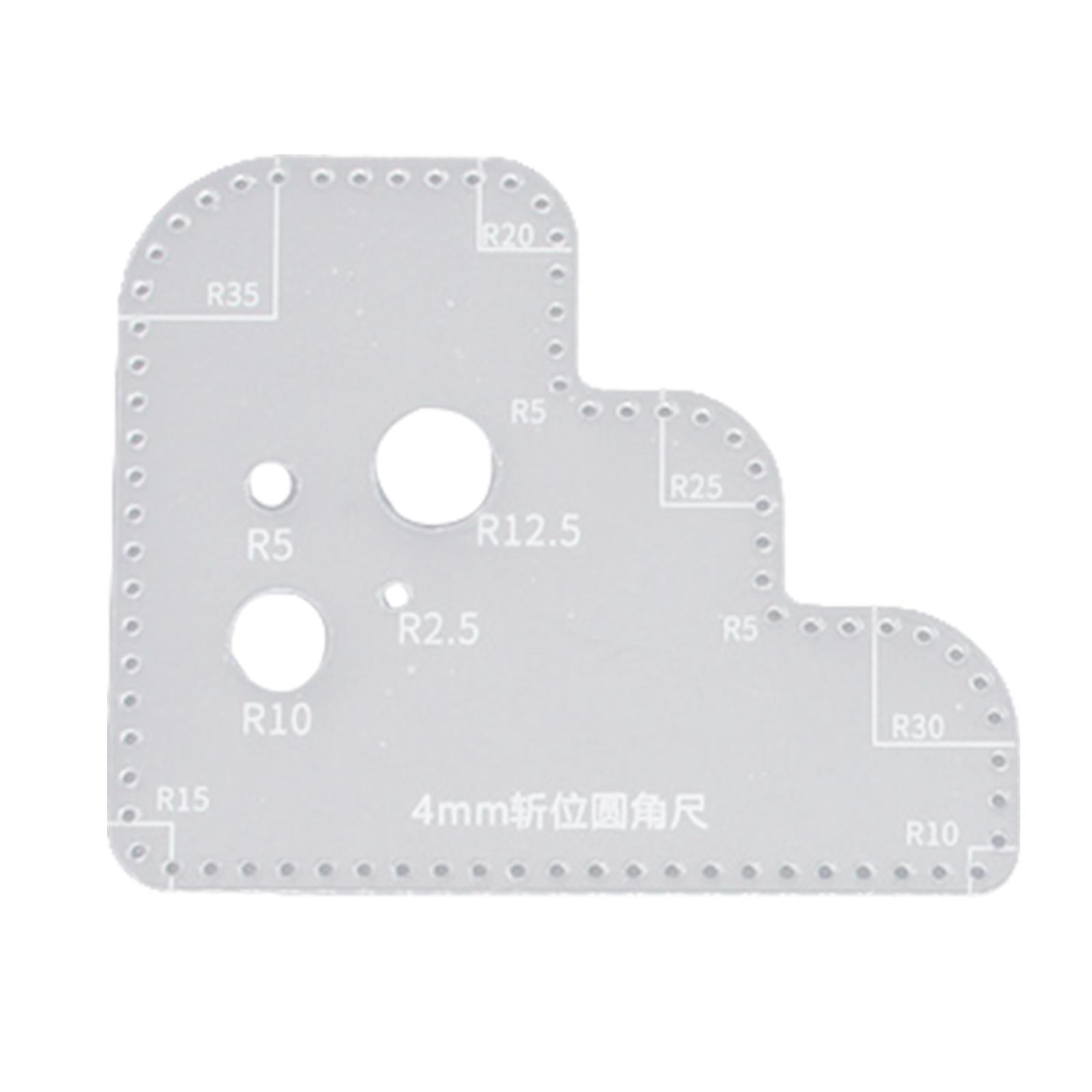Modello in Acrilico per Lavori - Leatherwork Ruler recensione e prezzo